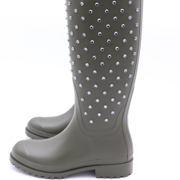 YSL Yves Saint Laurent Festival 25 Studded Boots - Picture 3 of 8